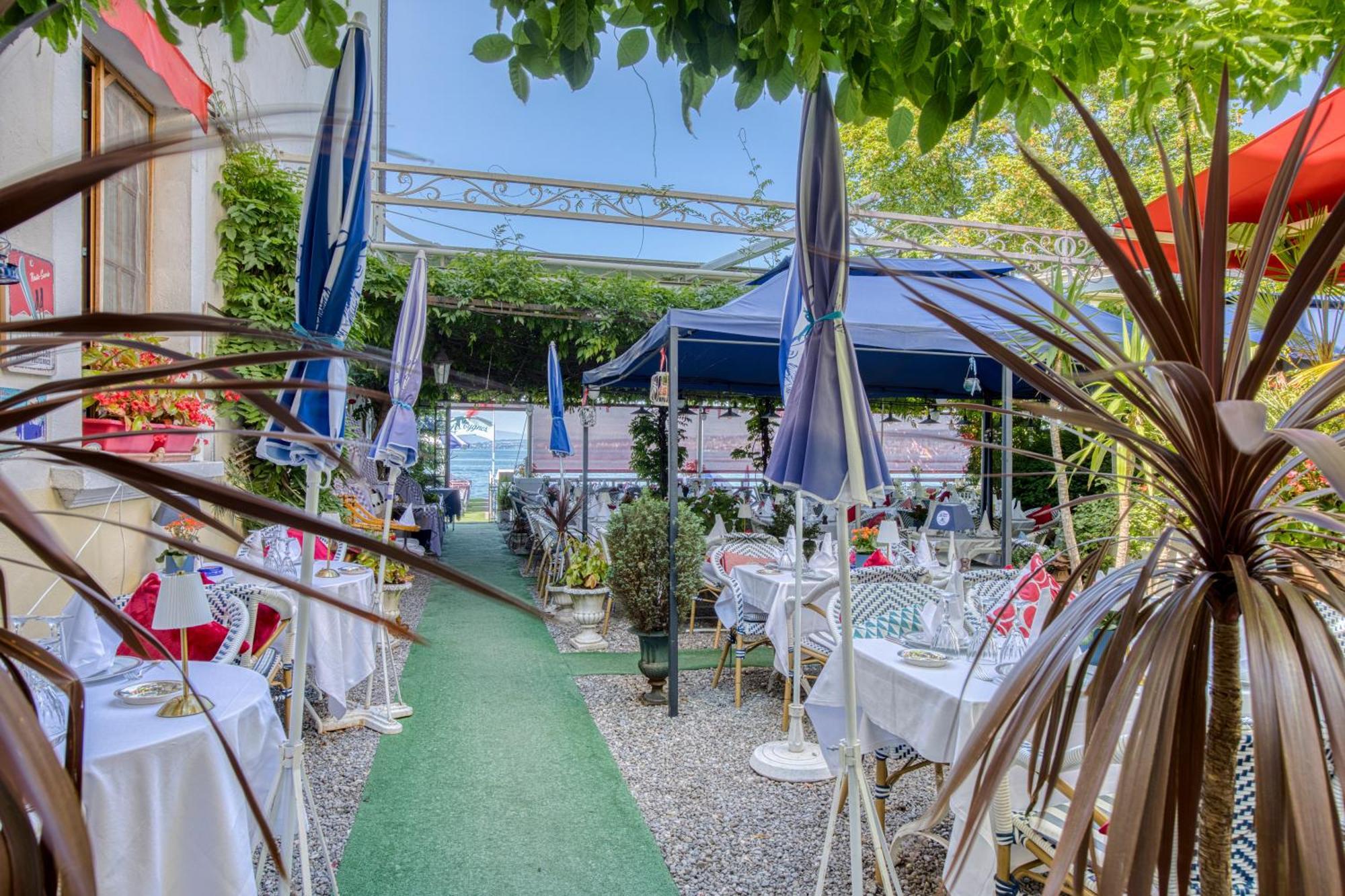 Hotel Les Cygnes Évian-les-Bains Zewnętrze zdjęcie