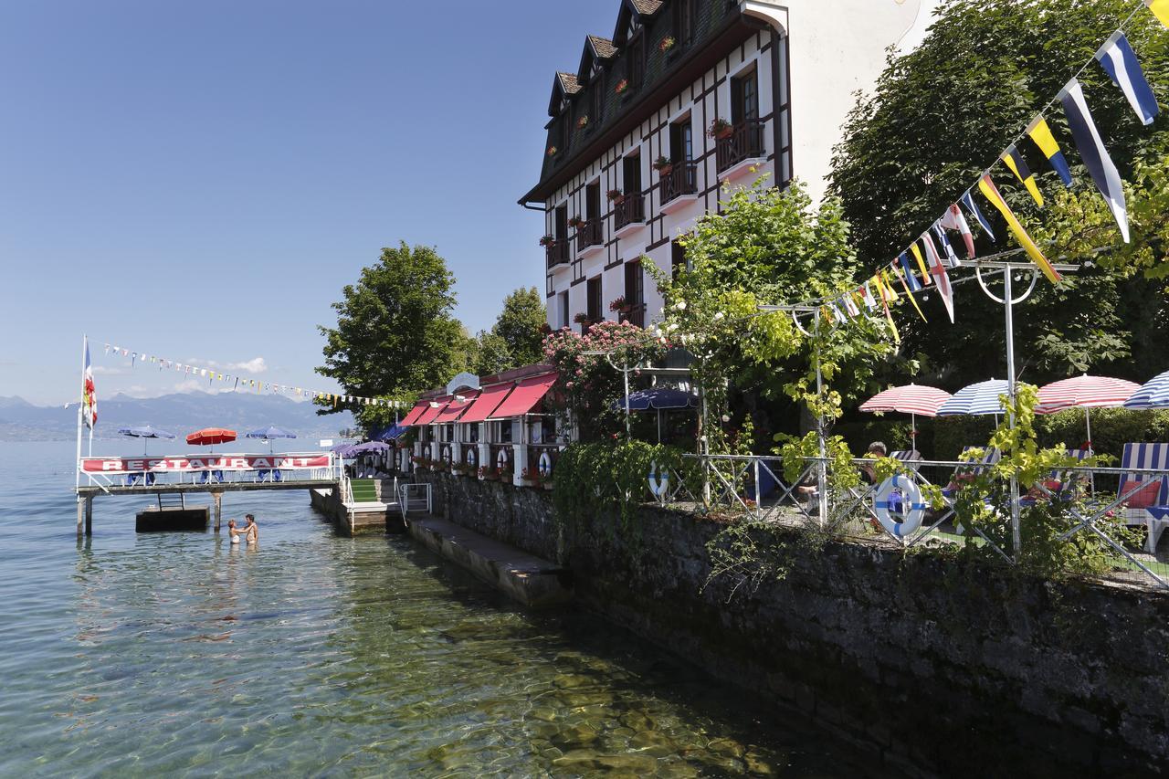 Hotel Les Cygnes Évian-les-Bains Zewnętrze zdjęcie