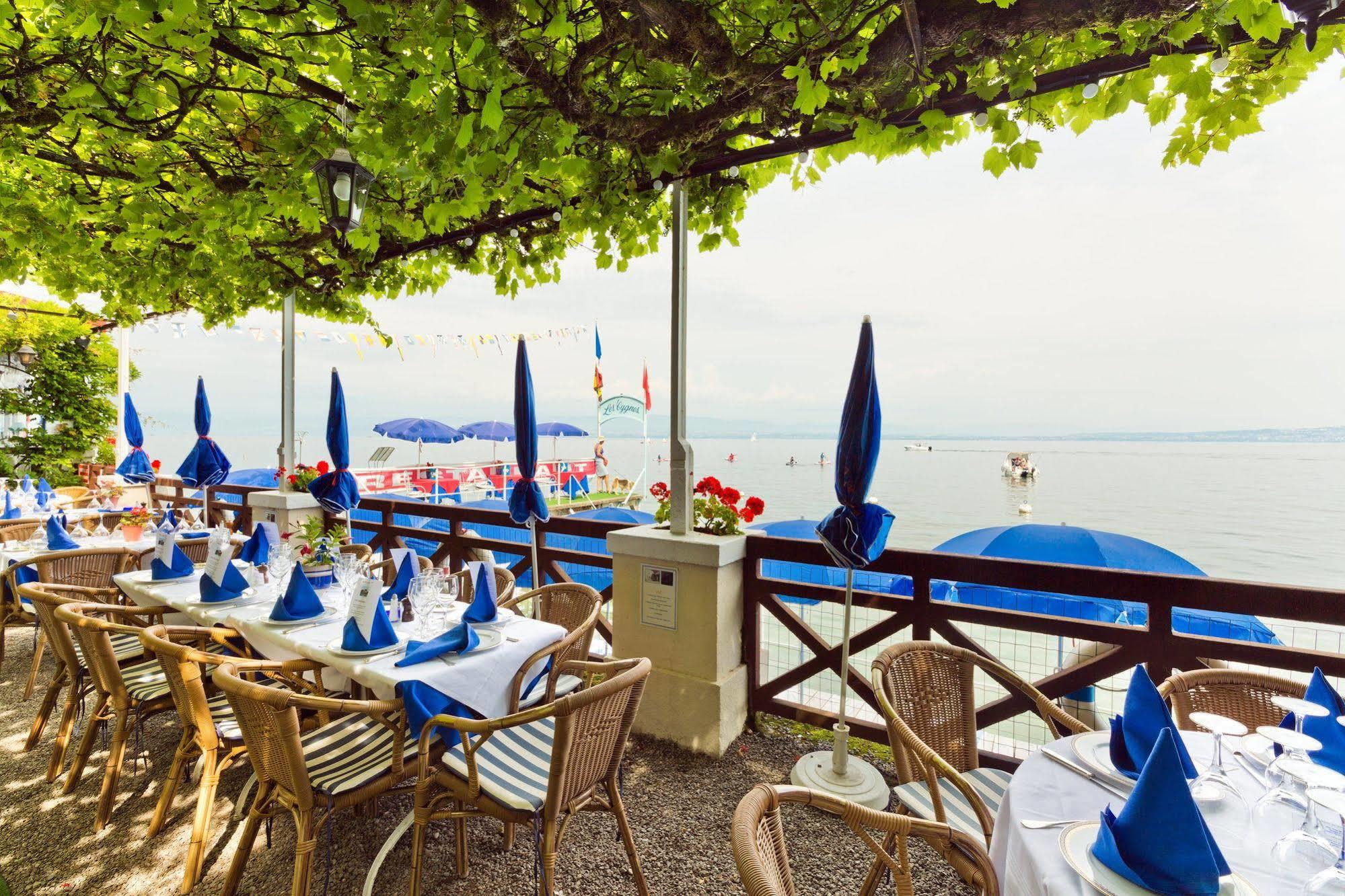 Hotel Les Cygnes Évian-les-Bains Zewnętrze zdjęcie