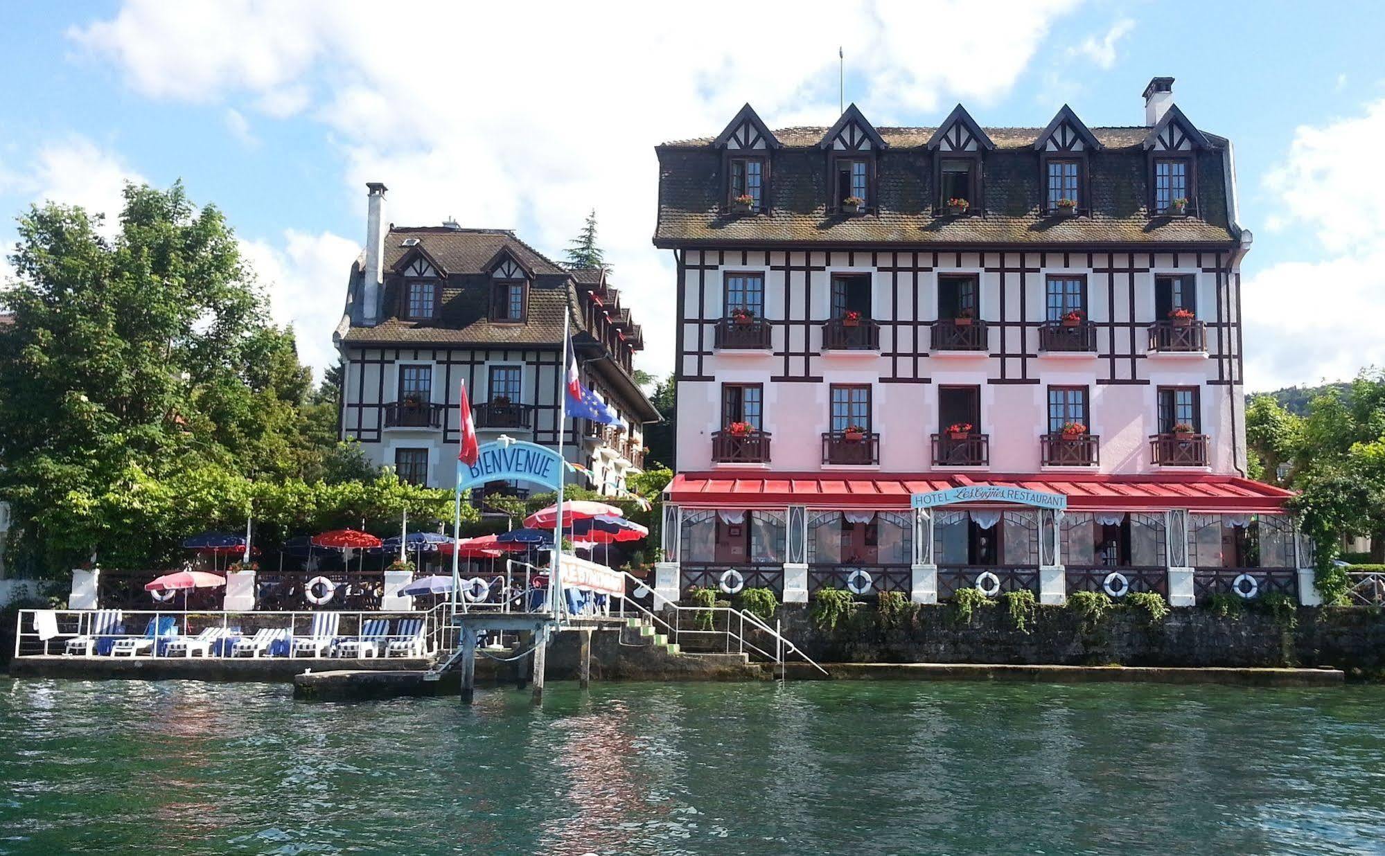 Hotel Les Cygnes Évian-les-Bains Zewnętrze zdjęcie